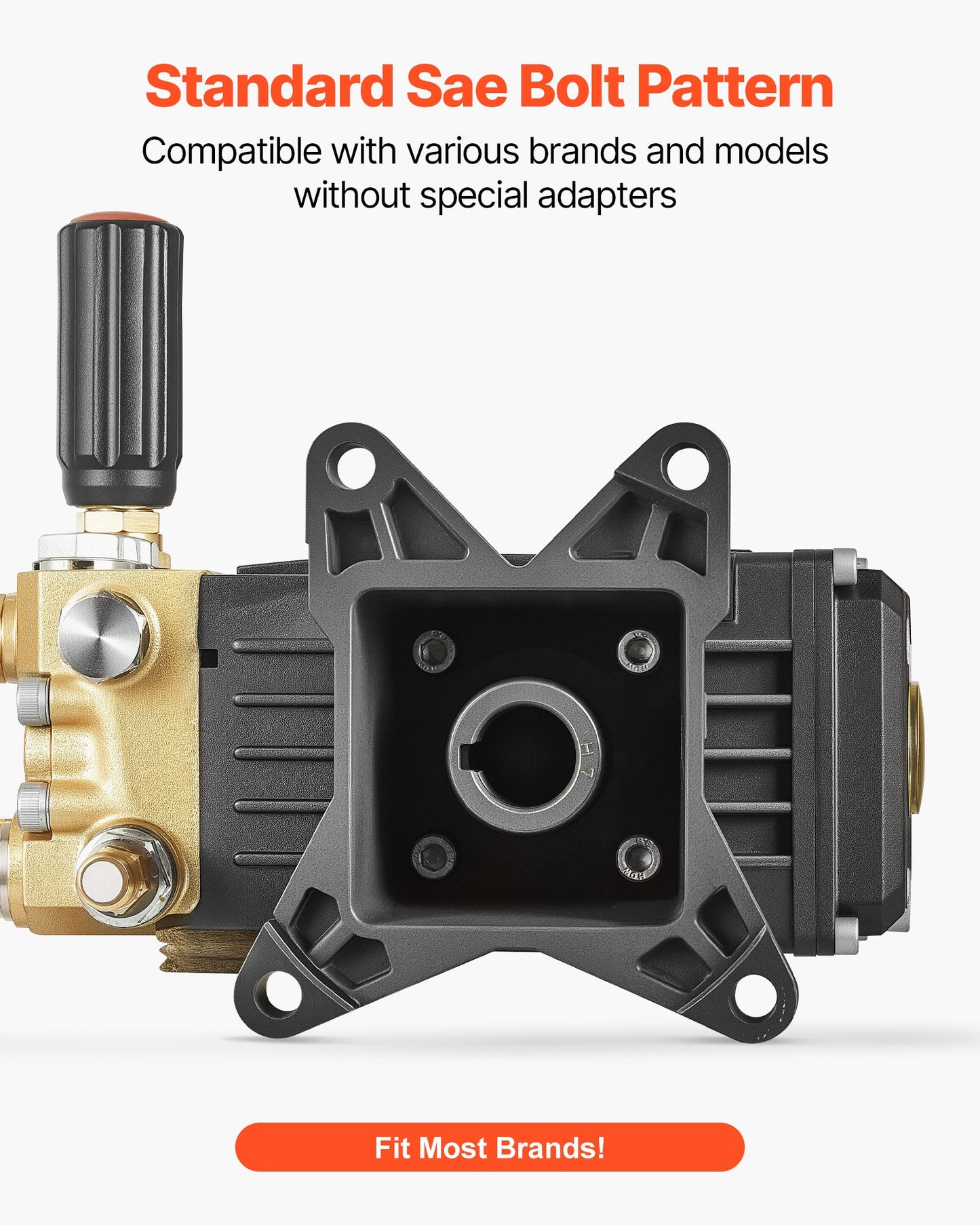 Pressure Washer Pump 3600 PSI 3.7 GPM Replacement for Simpson MorFlex