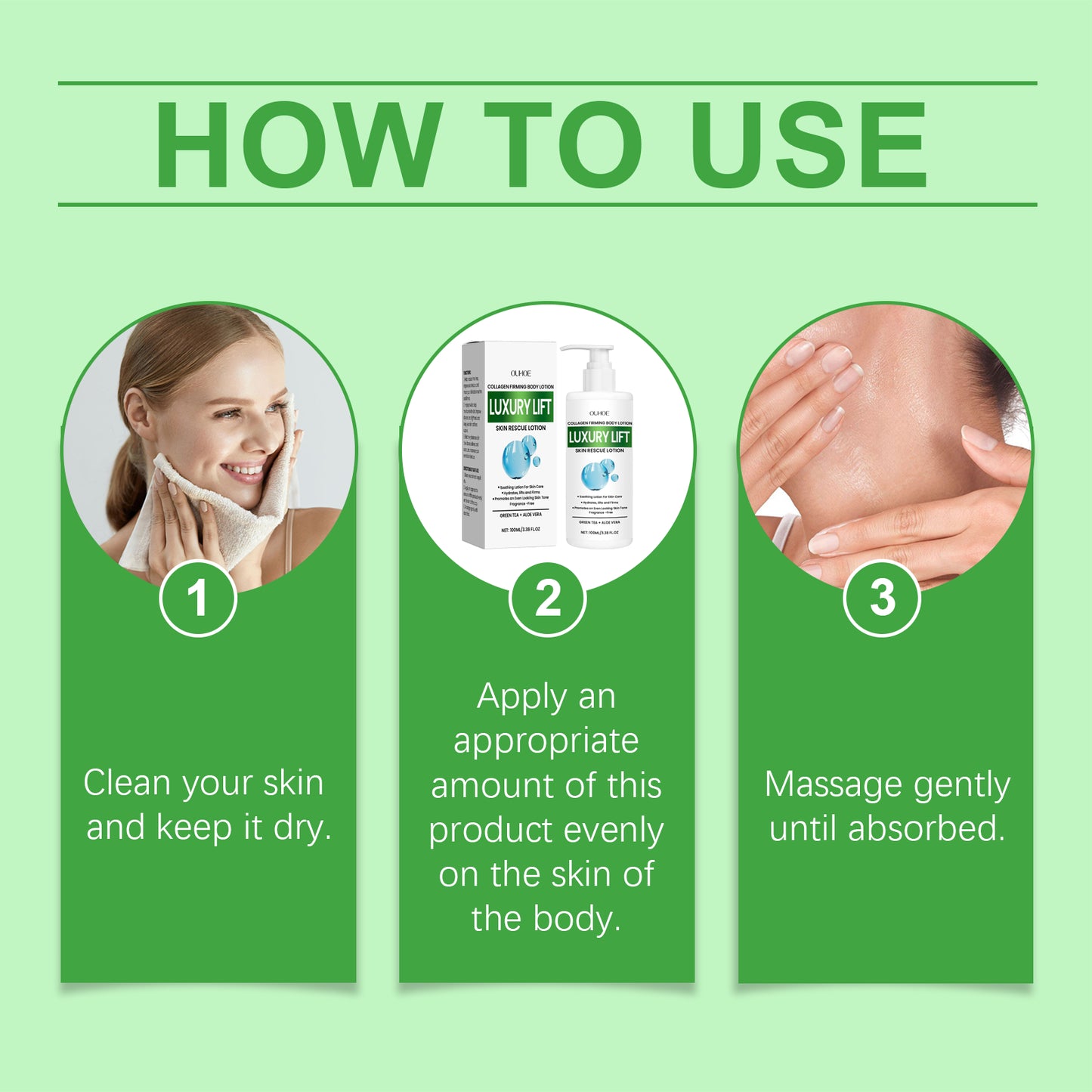Firming Body Lotion - Moisturizing & Anti-Aging Skin Care 100ml