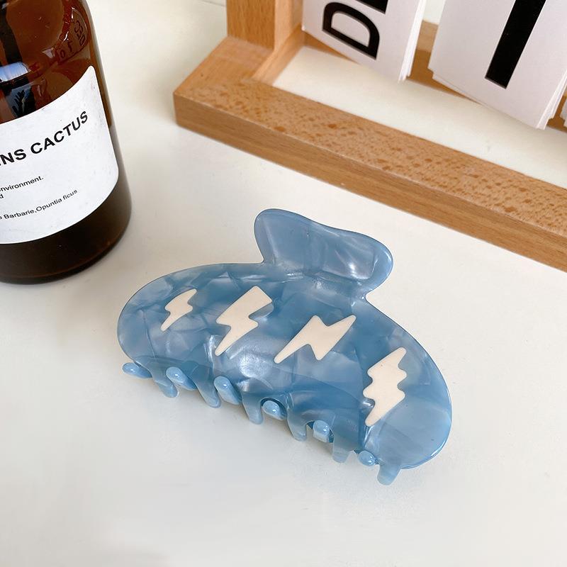 Geometric Hair Clip 8.5cm Acrylic