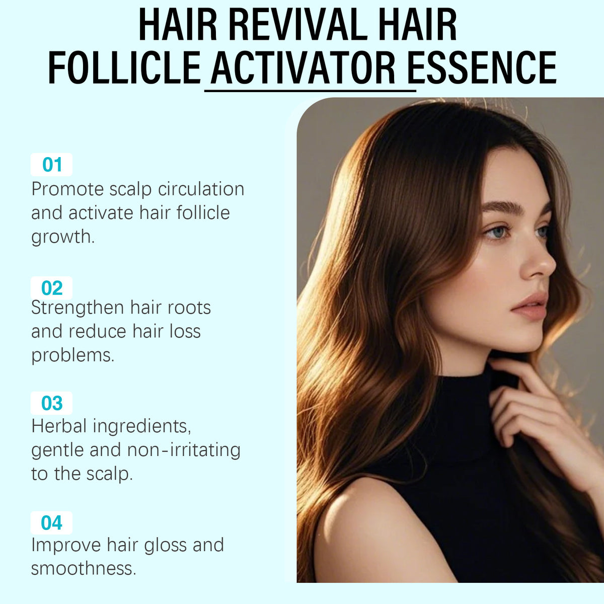 Moisturizing Hair Repair Nourishing Follicle Rich Moist Smooth Black