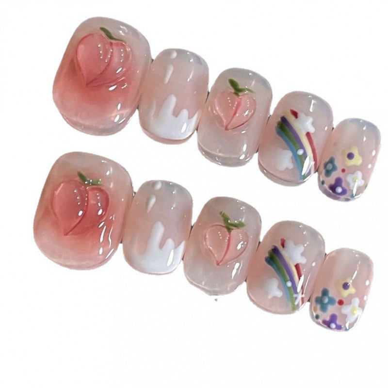 Bow Nail Stickers - Ultra-Thin Seamless Patch