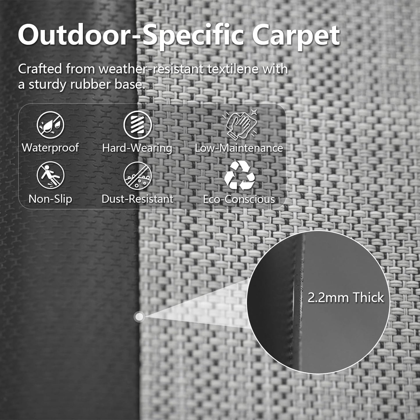 8x16Ft Resin Outdoor Storage Shed, Plastic Garden Shed With Carpet,
