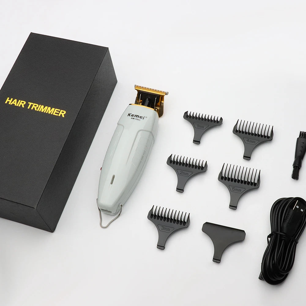 Electric Hair Clipper with Stainless Steel Blade