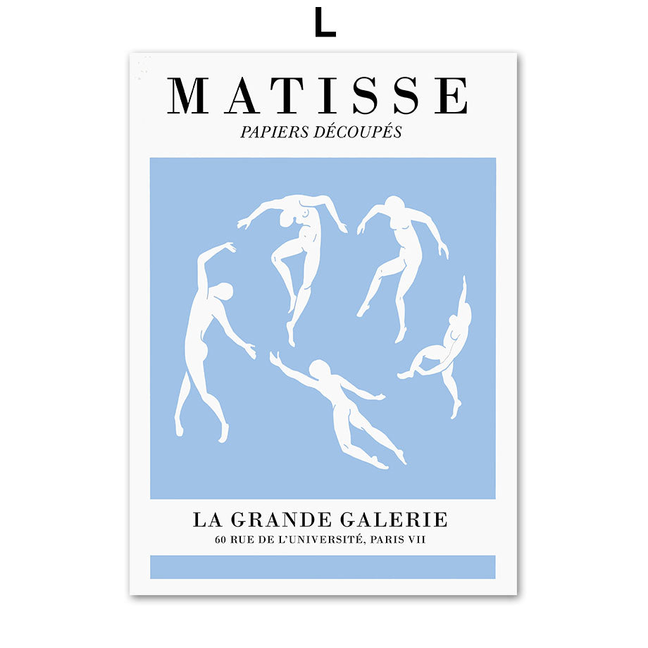 Matisse Decorative Canvas Wall Art - Gallery Style for Living Room