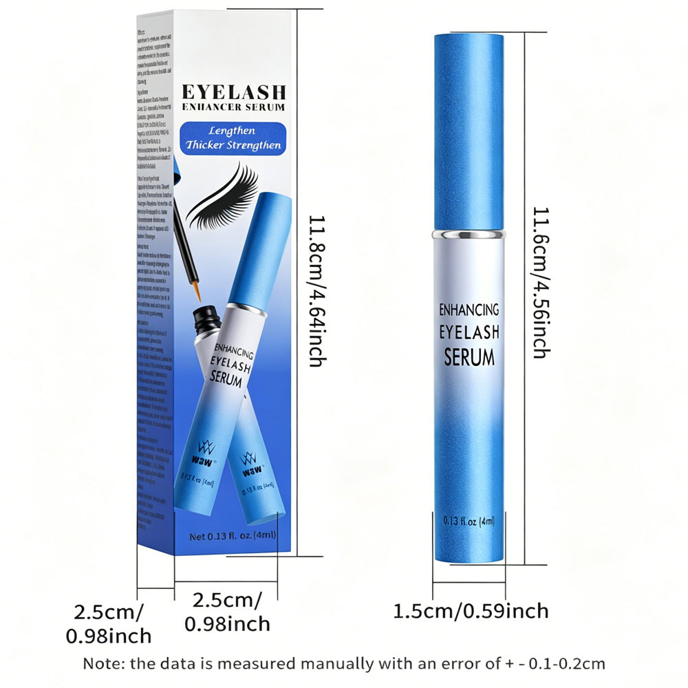 Peptide Eyelash Growth Serum - Lash & Brow Enhancer for Thicker Longer Lashes