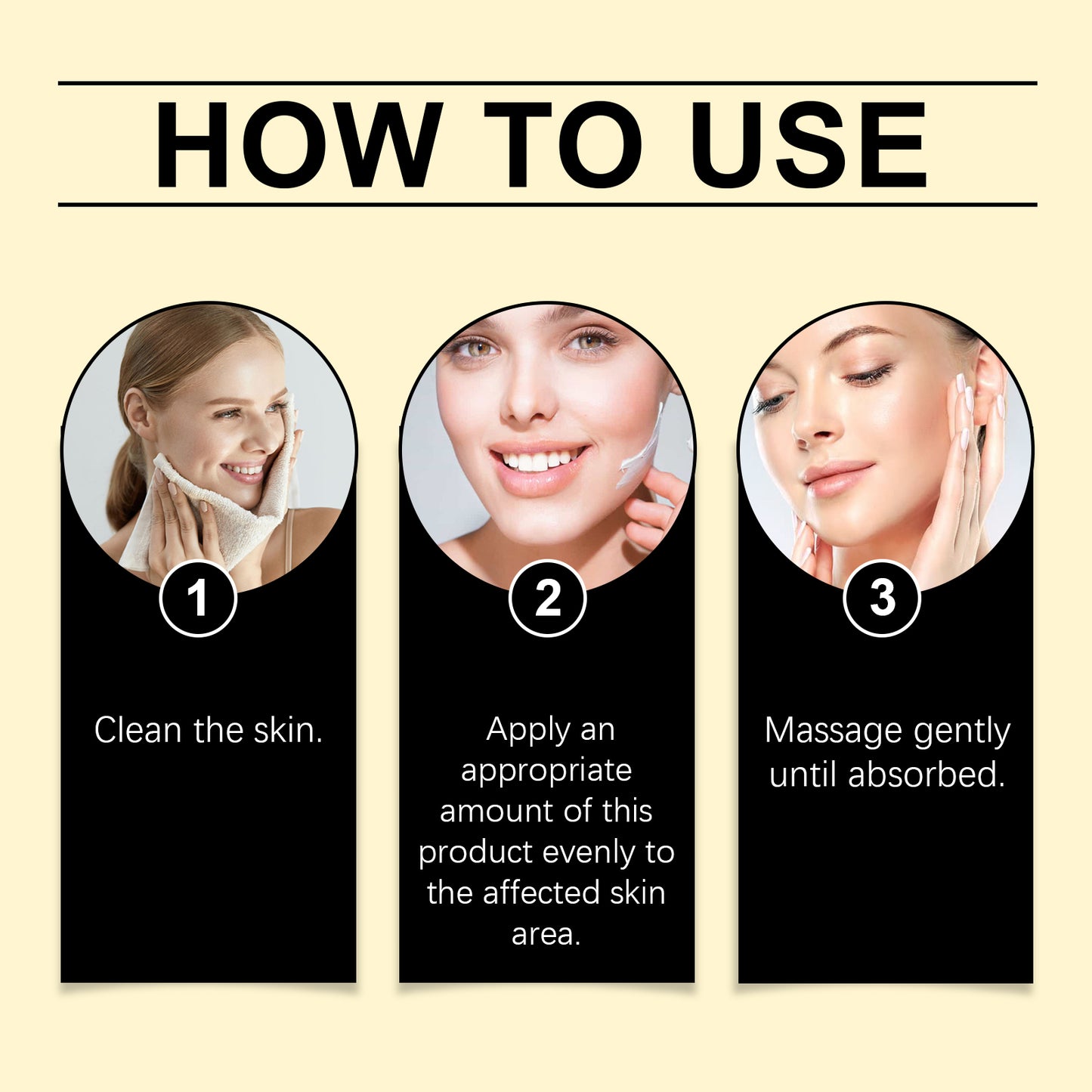 Hydrating Facial Massage Cream for Fine Lines and Dark Spots