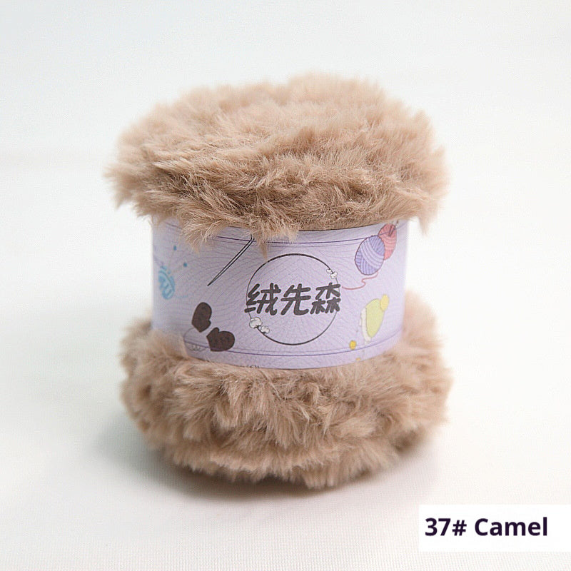 Handmade Fur Ball for Arts and Crafts - Soft Wire Woven Grass Decoration
