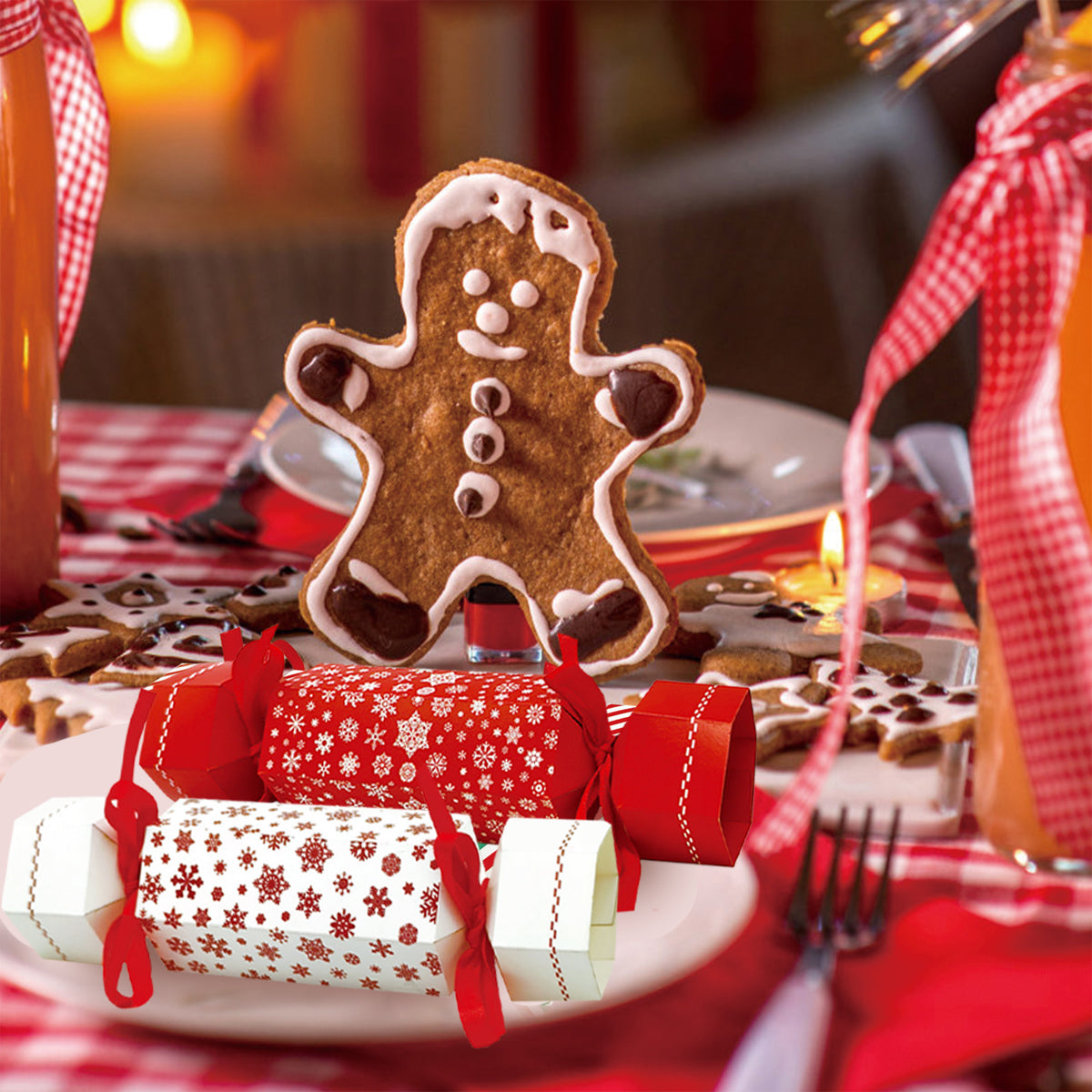 40 Multicolor Christmas Gift Boxes for Holiday Celebrations