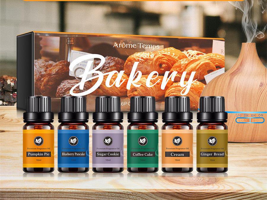 Essential Oil Set - 6 Oils, 60ml, Soothing & Purifying Aromatherapy