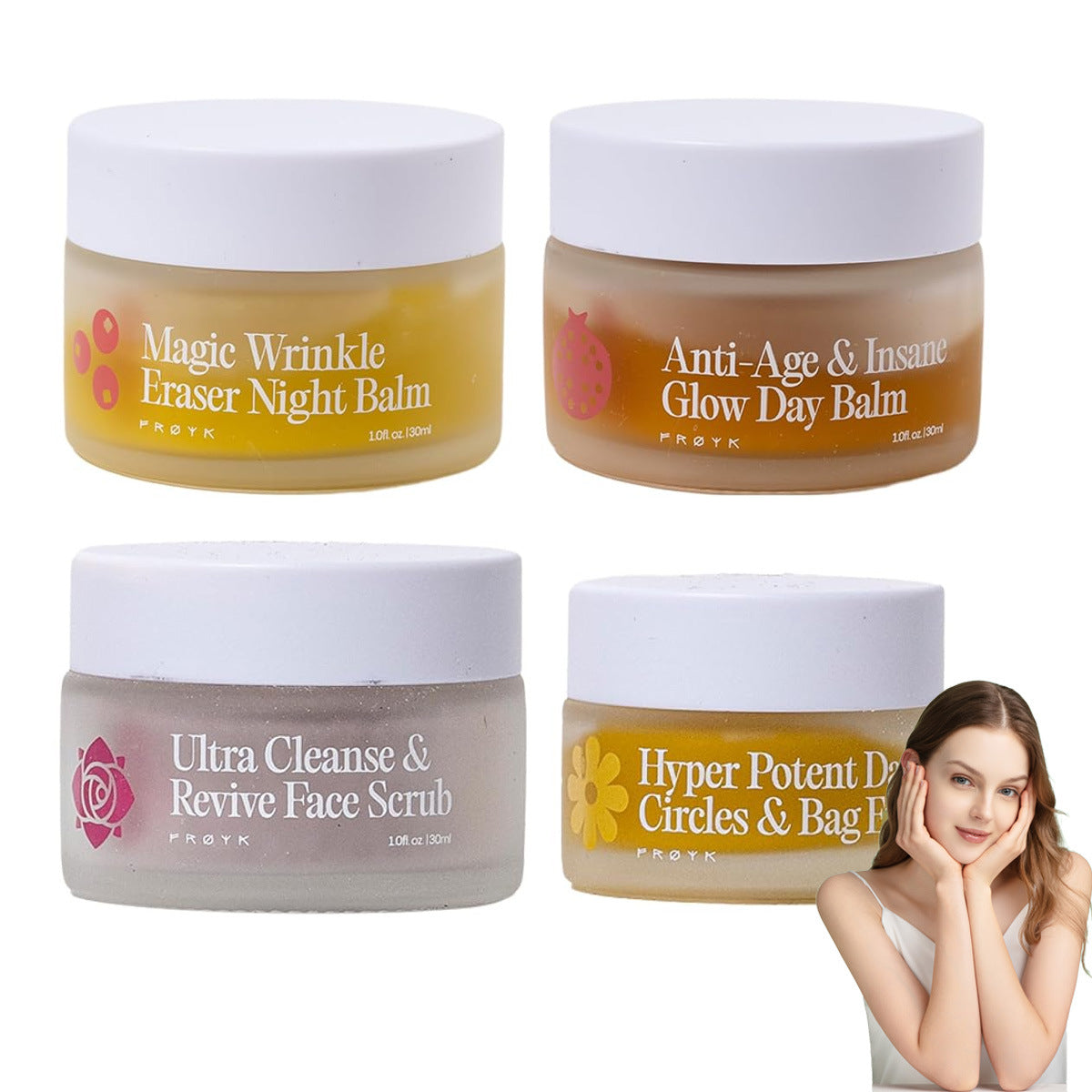 Moisturizing Nourishing And Hydrating Day Night Set For Face Eye Area