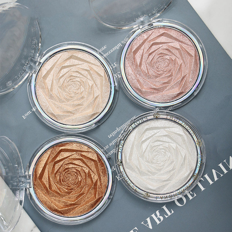 High-Gloss Diamond Baking Powder for Translucent Look - Makeup Set