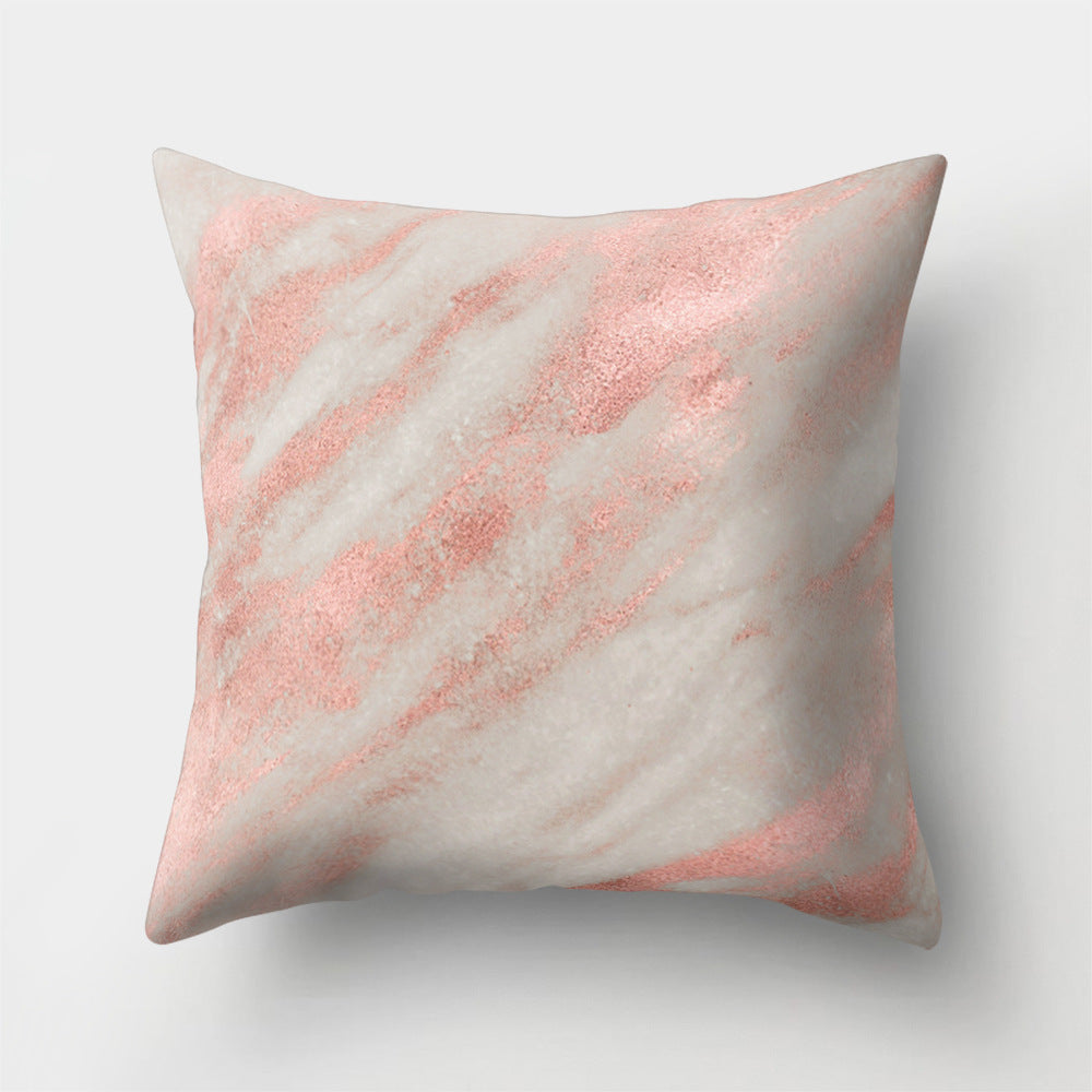 Cartoon Pattern Pillow Cover - Polyester Cushion Cover for Sofa & Home Decor