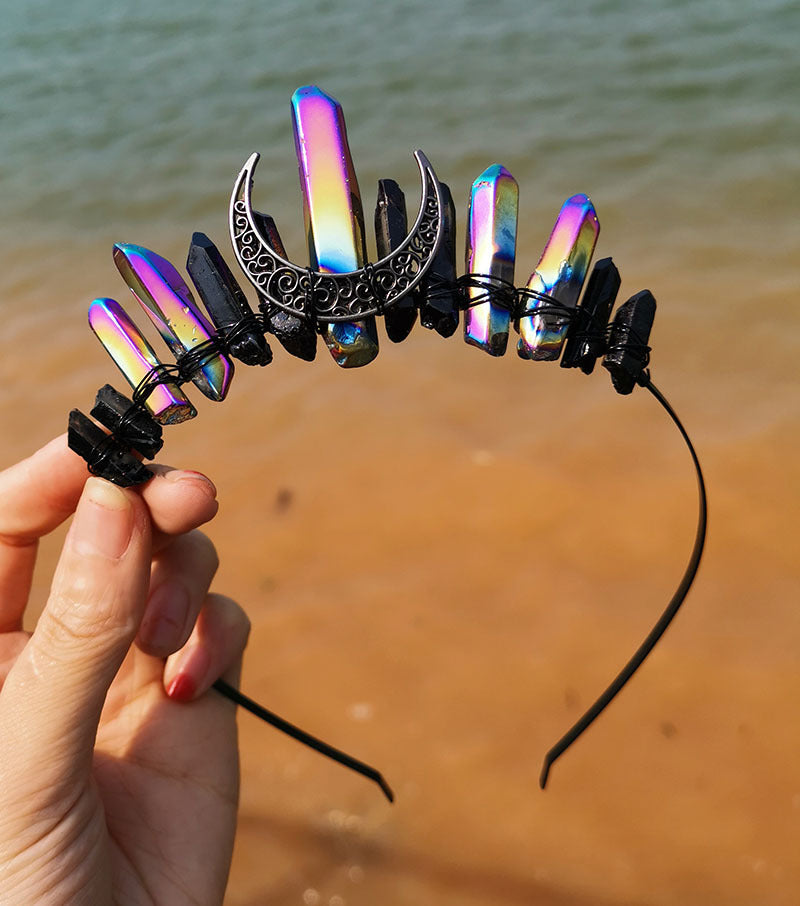 Witch Moon Crystal Headband