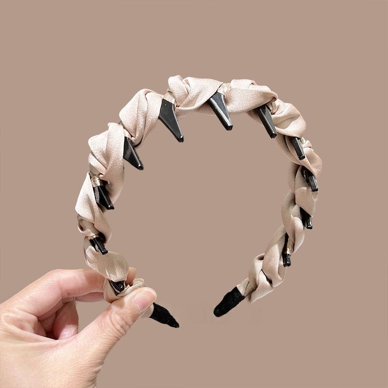 Non-Slip Ruffled Trim Headband for Women - Hair Accessories