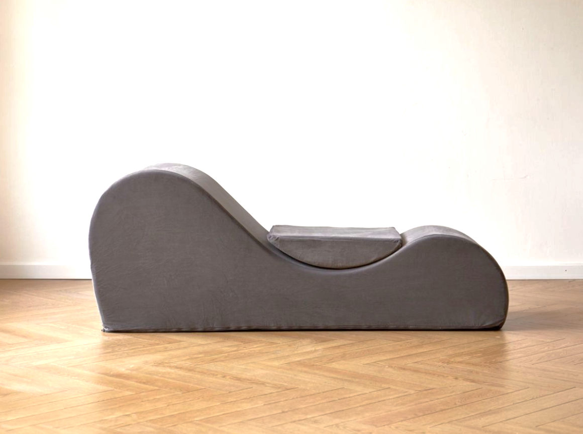 Solace Chaise Lounge Chair Relaxation, Ergonomic Design With Soft Yet