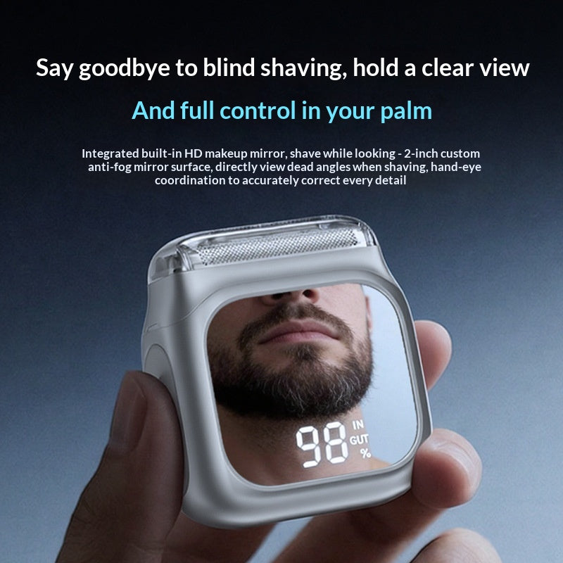 Reciprocating Electric Razor - Rechargeable 3-Head Shaver