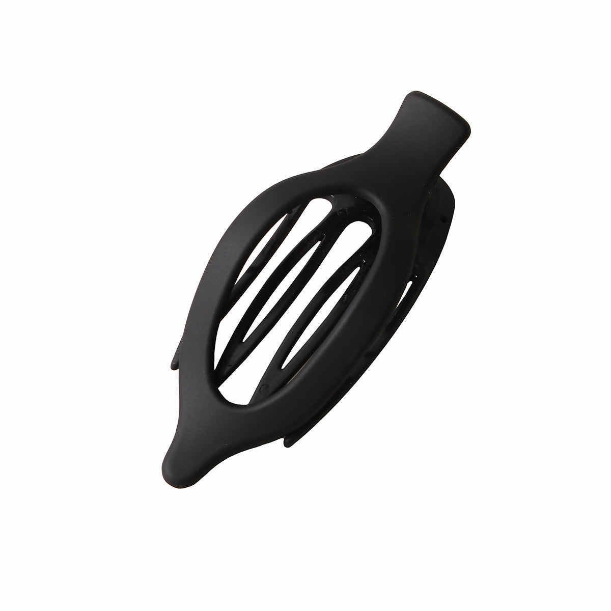 Large Oval Hair Claw Clip - Matte & Glossy Finish Hair Accessory