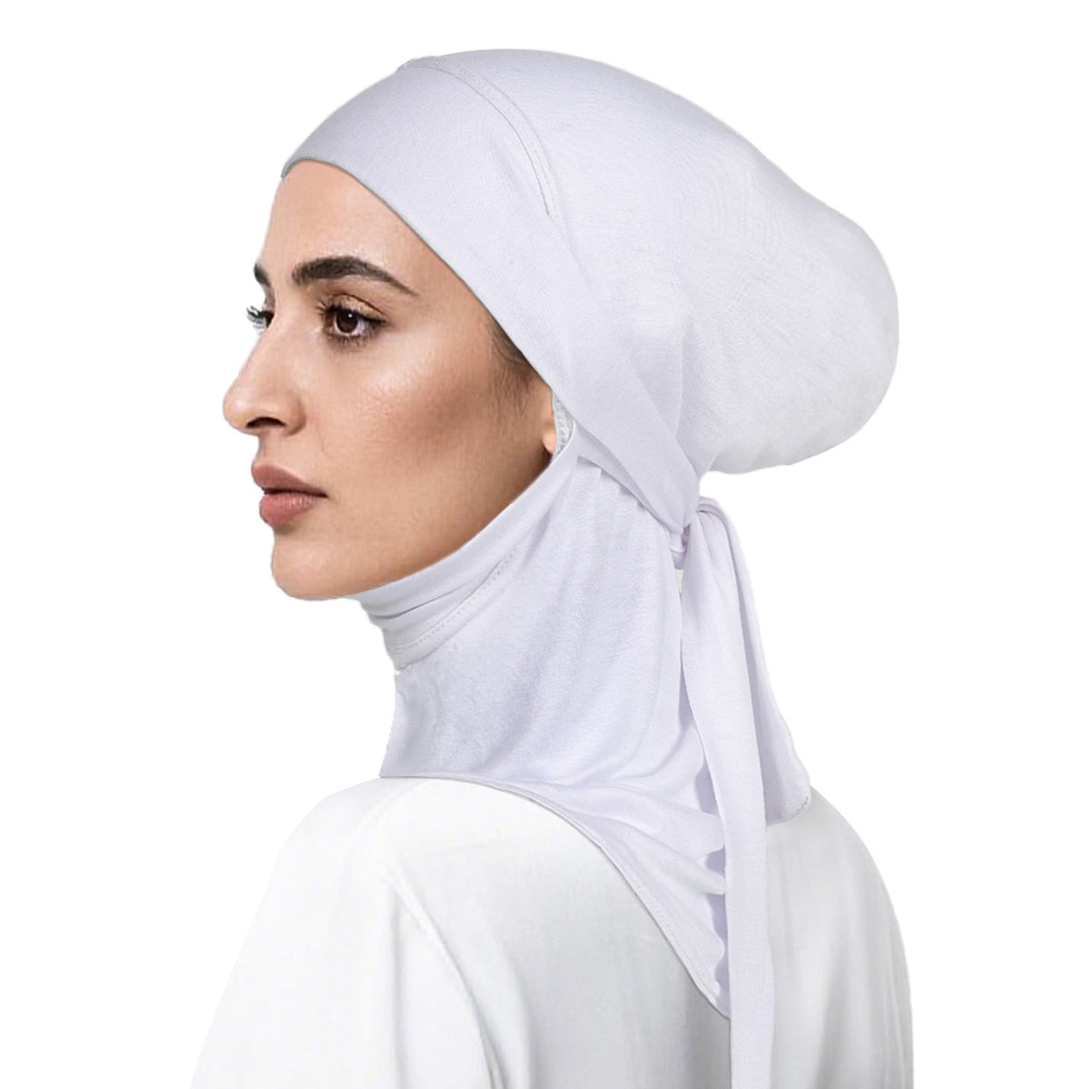 Women's Hand-Embroidered Polyester Headscarf - Sun Protection & Warmth