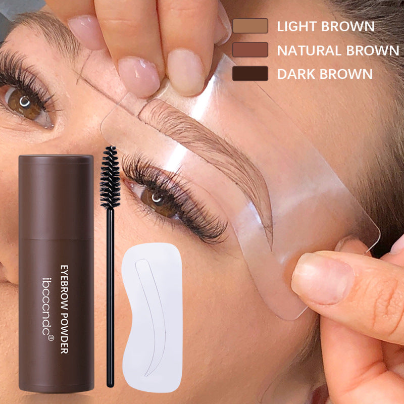 Eyebrow Contouring Powder Set - Natural, Light & Dark Shades for Precise Makeup