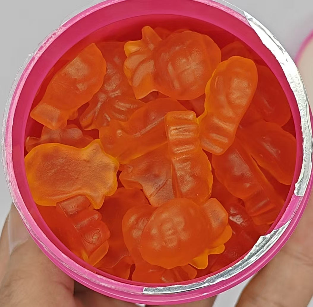 Probiotic Gummy Pineapple Flavor - 60 Tablets