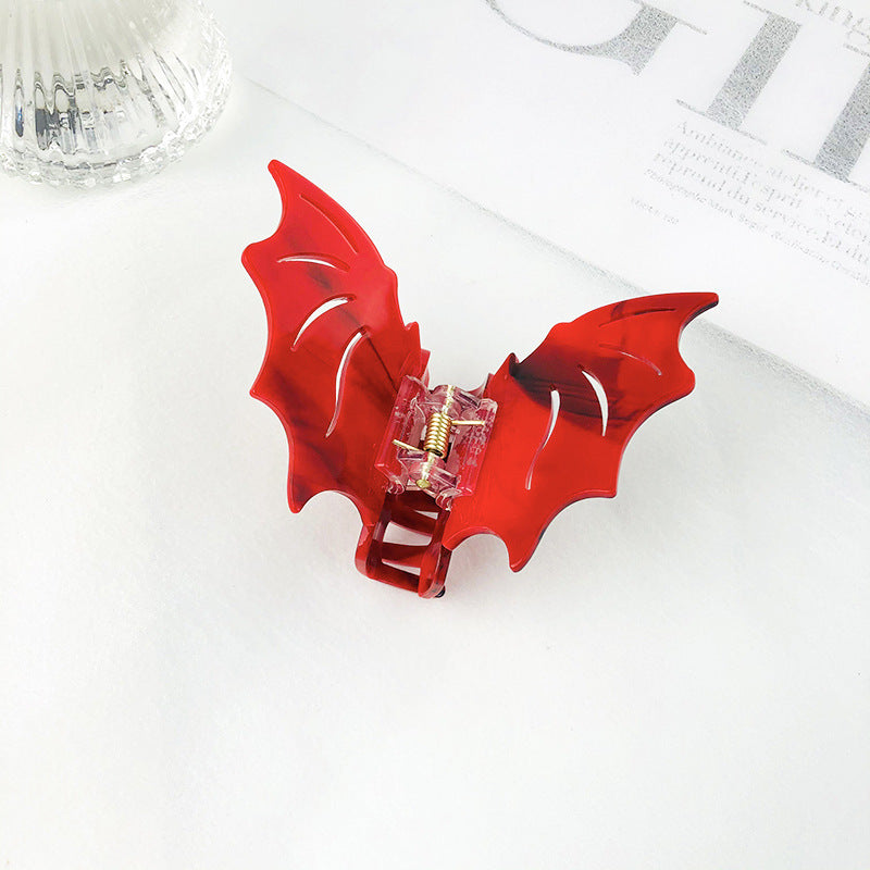Bat Barrettes Halloween Hair Clips for Girls