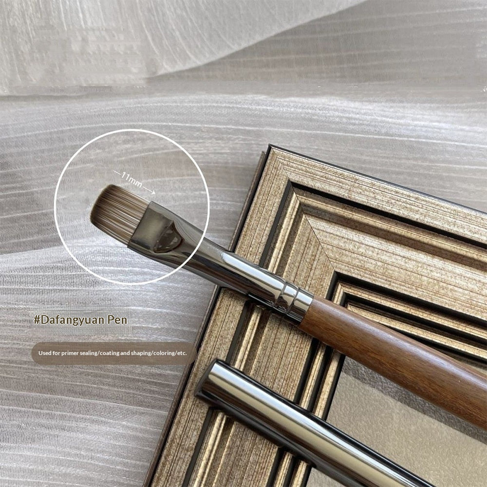 Wooden Nail Art Pen Set for Precise Nail Design and Detailing