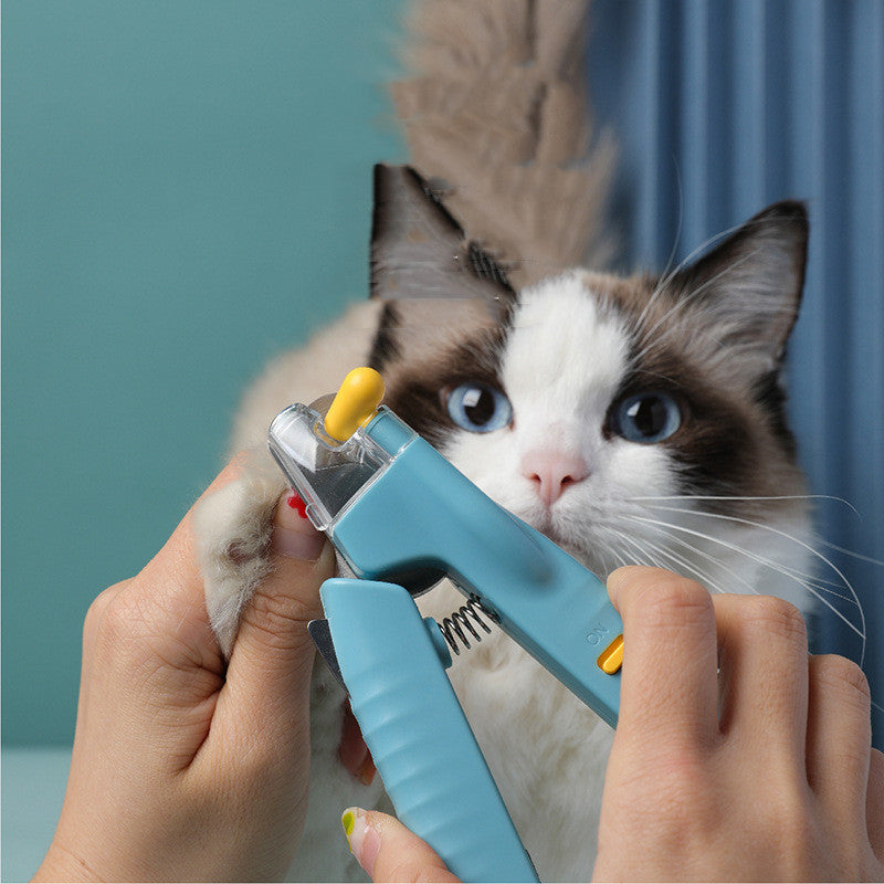 Pet Nail Clippers with LED Light - Dogs & Cats