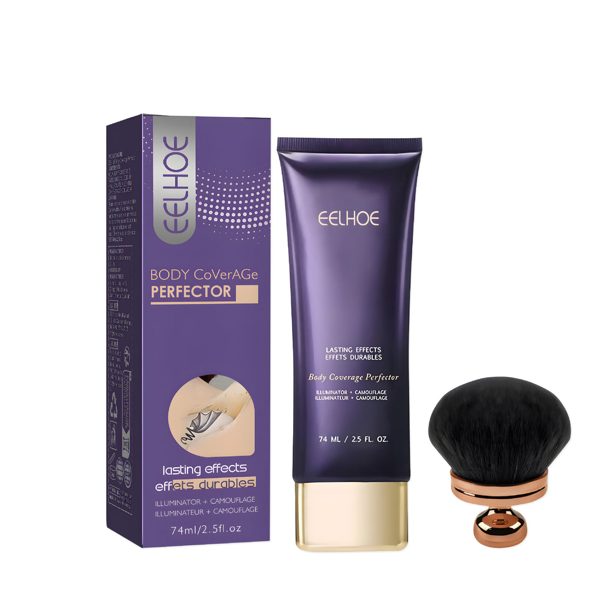 Body Concealer with Brush - 74ml