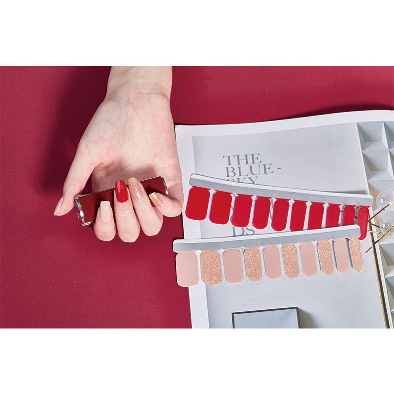 Tearable Color Nail Stickers