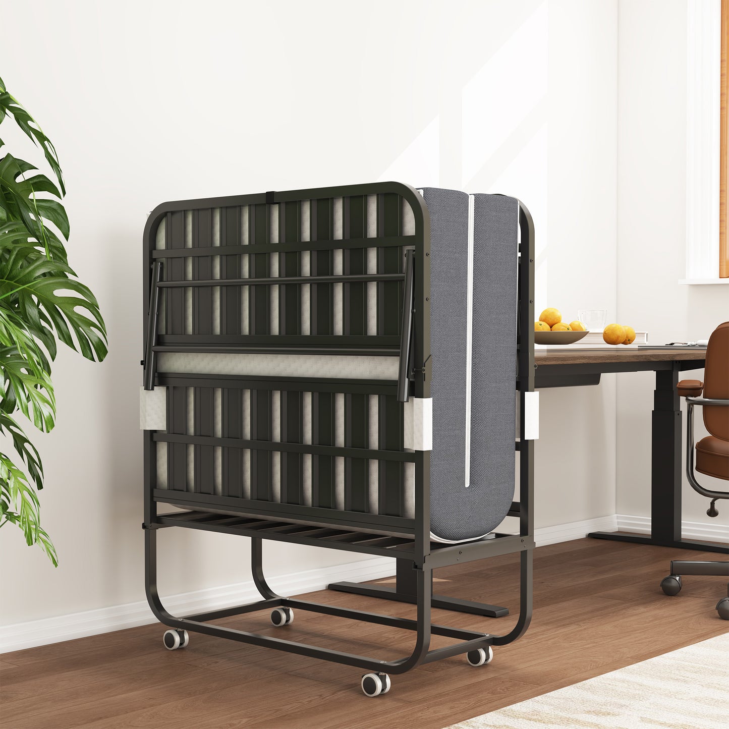 75 X 38 Inch Extra Long Folding Bed For Tall People, Heavy-Duty