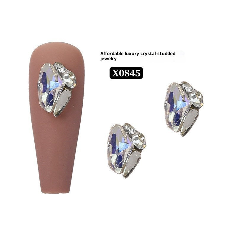 Rock Sugar Nail Crystal Rhinestone Kit for Nail Art - Multiple Styles & Sizes