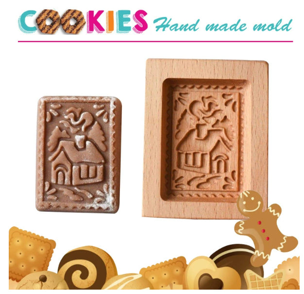 Cookie Cutter & Stamp Set for Baking - Provance Rose Style, Multiple Variants