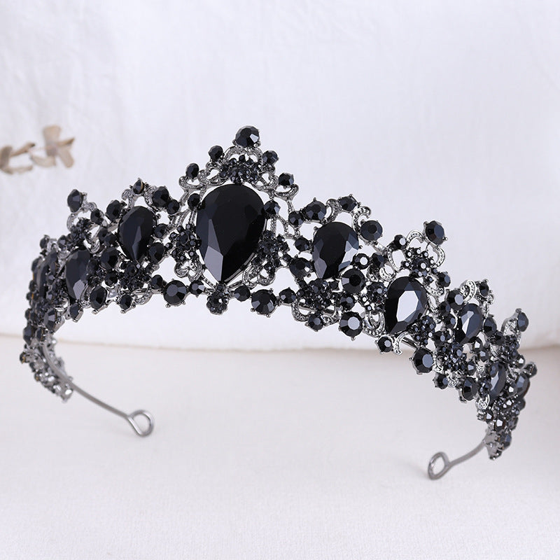 Baroque Rhinestone Bridal Crown