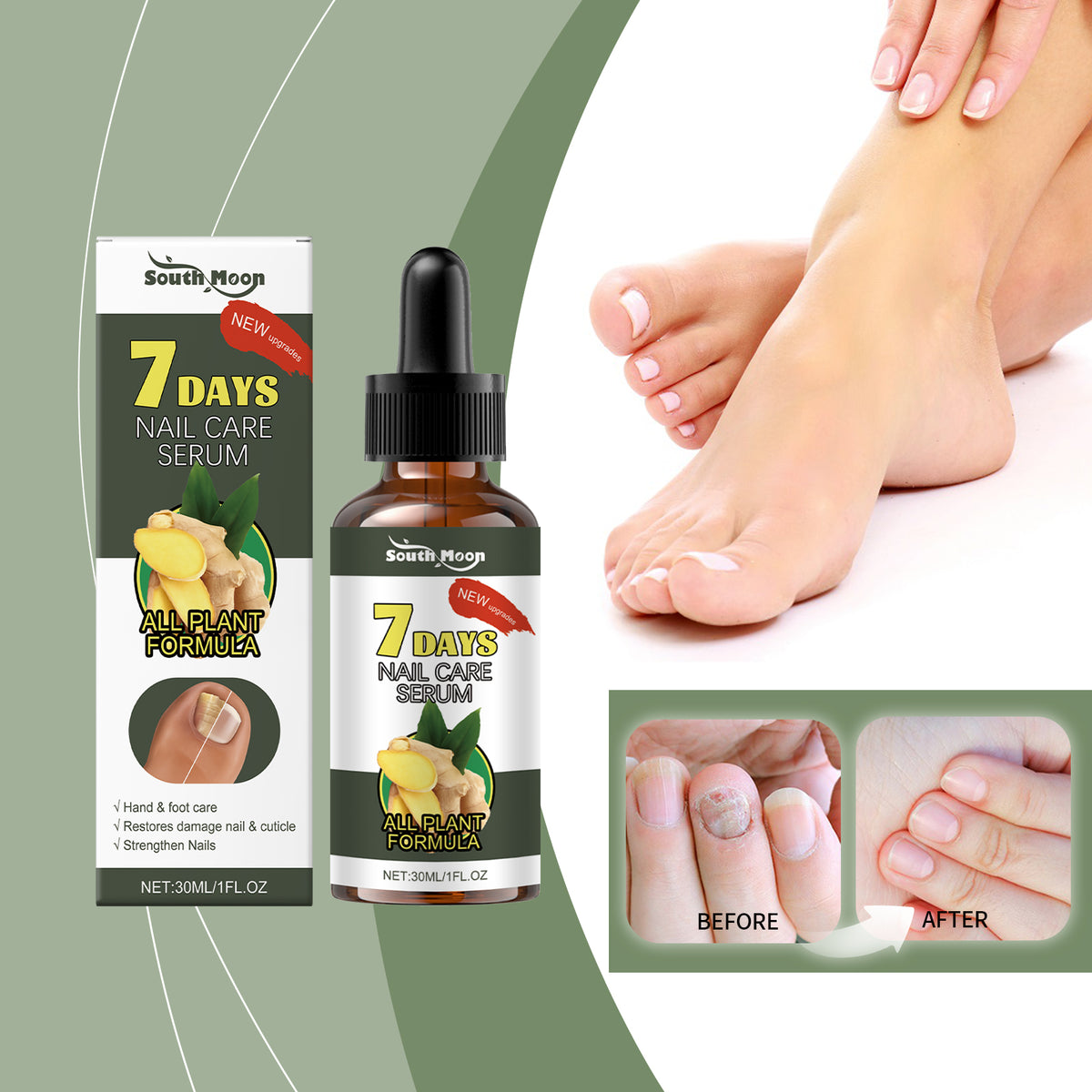 Ginger Nail Strengthening Liquid 30ml
