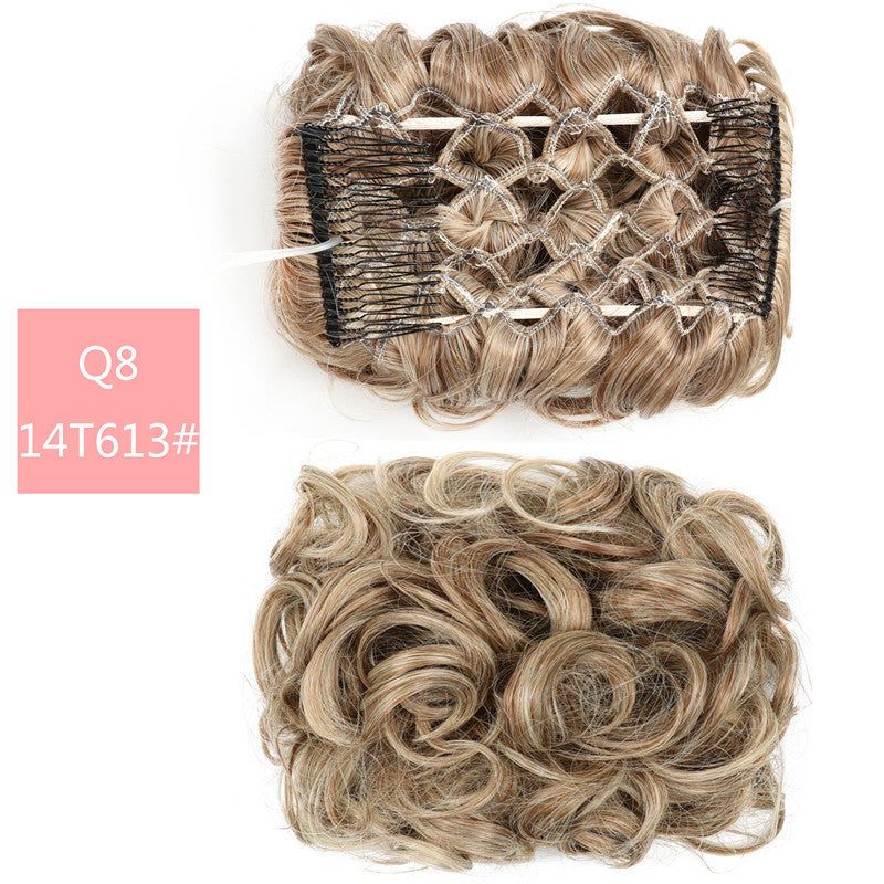 Fluffy Cosplay Wig with Comb Insert - High Temperature Synthetic Hair