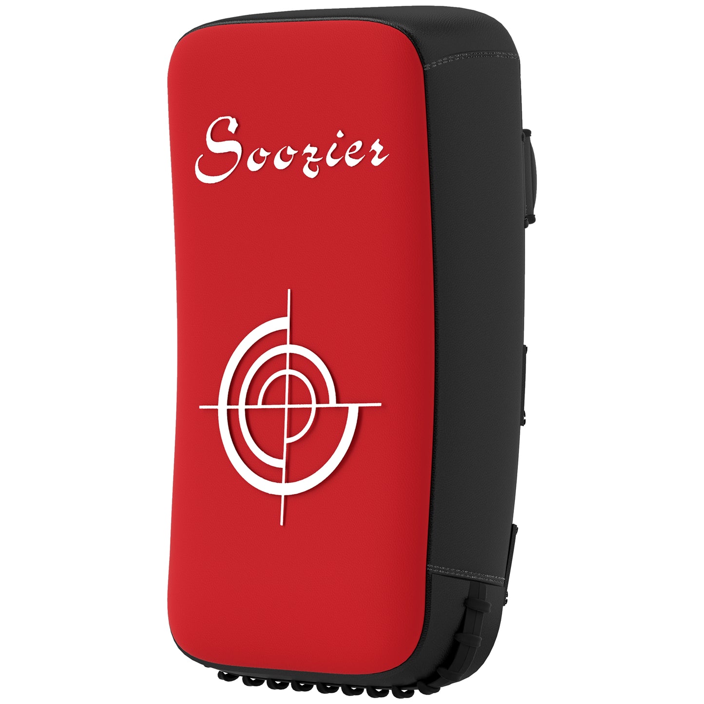 Muay Thai Kick Shield - 16.5 Inch Punching Pad for Martial Arts, Red