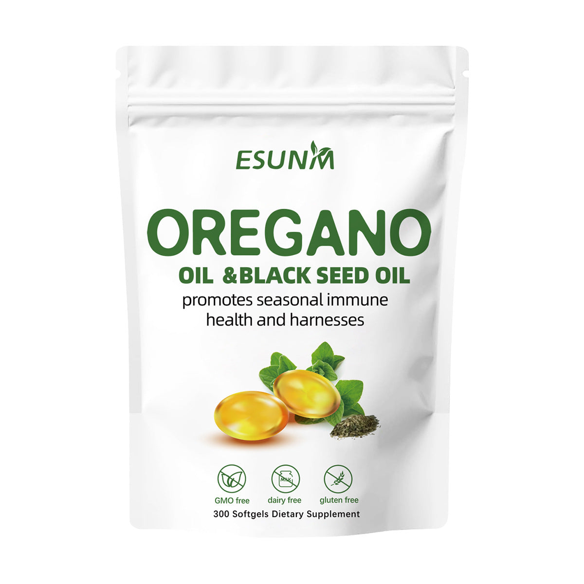 Oregano Oil Soft Capsules - 300 Tablets