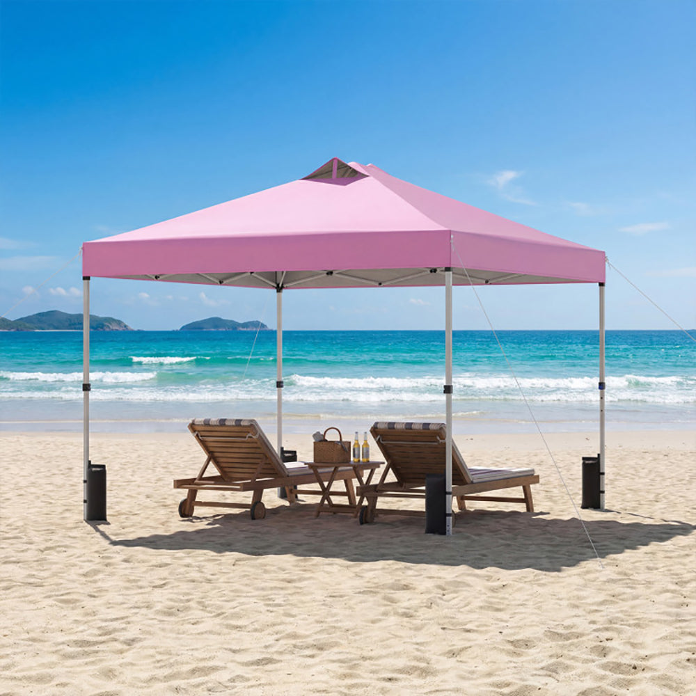 10x10 Pop Up Canopy Tent with Storage Bag - Multiple Colors