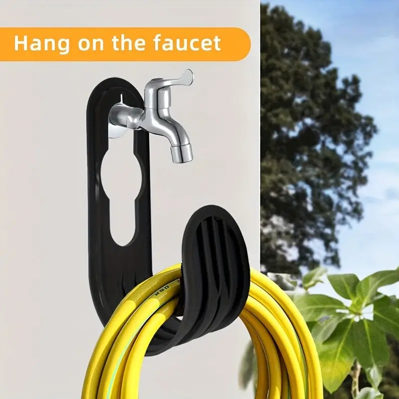 Garden Hose Hook Bracket Wall Mount Water Hose Holder Storage Organizer