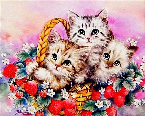 Diamond Painting Kit for Home Decor - Animal Rhinestone Art, Multiple Sizes & Styles