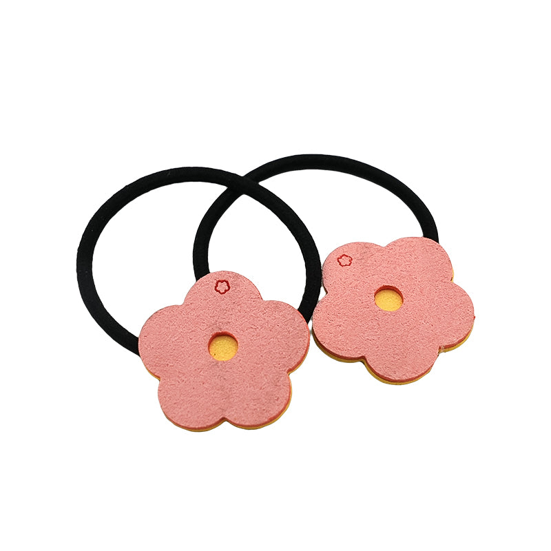 Flower Hair Tie - Elegant Floral Design for All Occasions