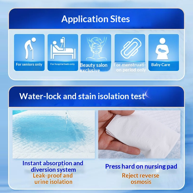 Large Adult Urine Absorbent Bed Pads for Seniors - Multiple Styles & Sizes