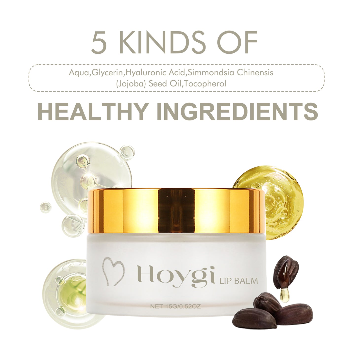 Hydrating Lip Balm Treatment - Moisturizing Repair for Dry & Cracked Lips