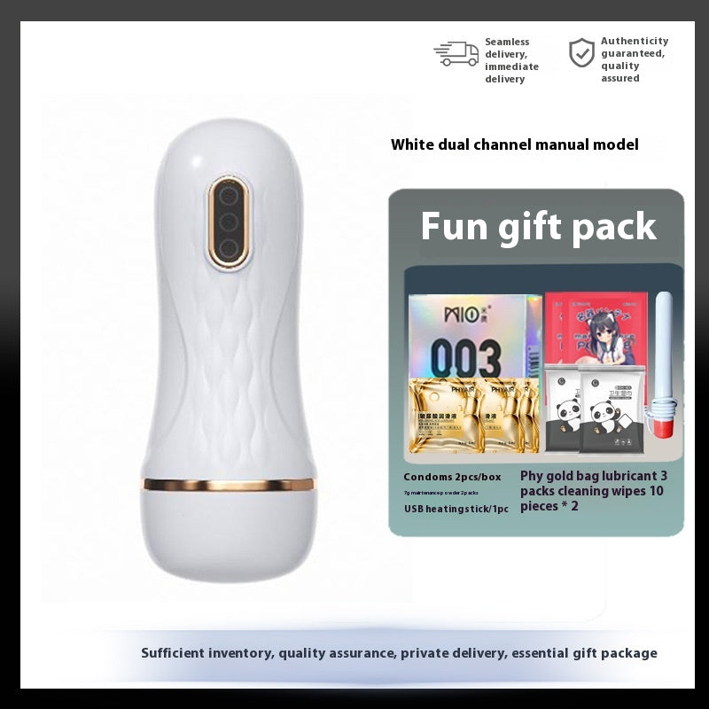 Automatic Simulation Male Sucking Cup - Adjustable Manual & Electric Variants