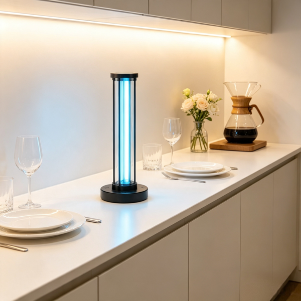 36W UV-C Ozone Lamp with Remote Control & 3 Timer Settings