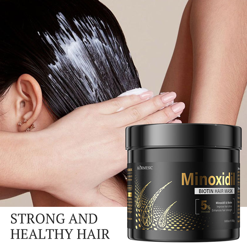 Brightening Hair Mask with Minoxidil & Biotin 250g for Hair Care