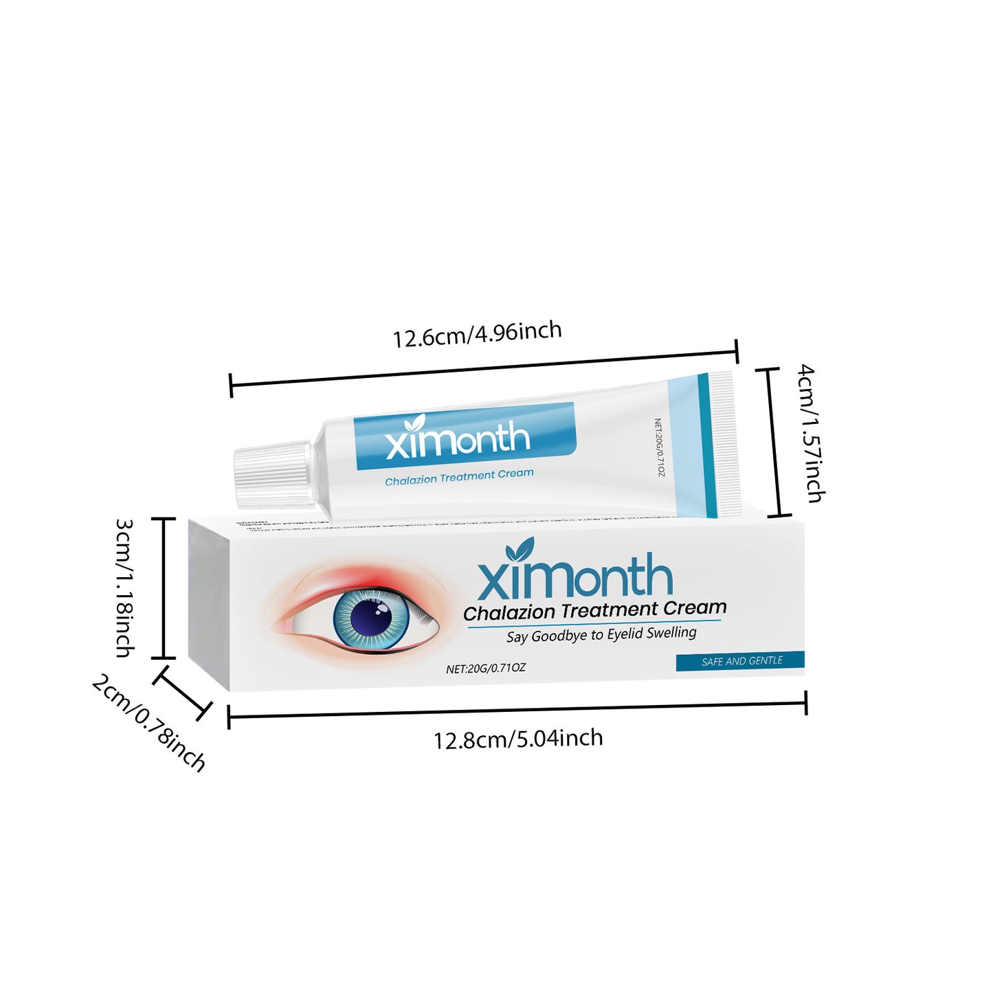 Eye Soothing Cream 20g - Gentle Eye Care for Sensitive Skin