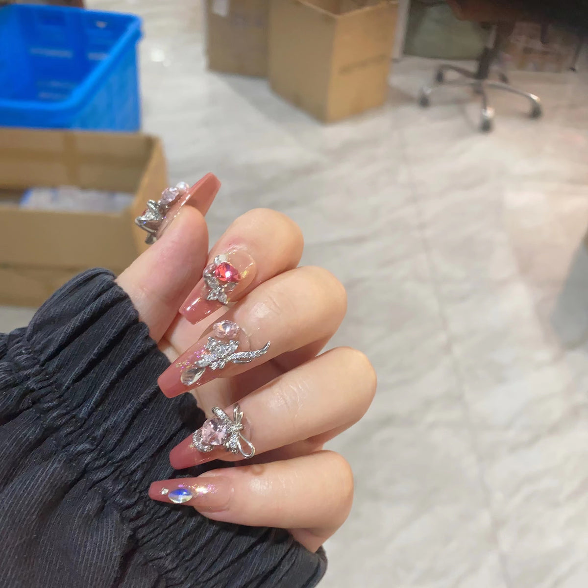 Nail Patches with Glue - Multiple Sizes