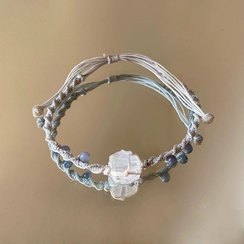 Handmade Woven Bracelet Carrying Strap - Exquisite Adjustable Jewelry Accessory