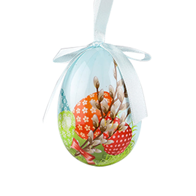 7cm Easter Egg Decorations Set - Waterproof Foam Holiday Ornaments